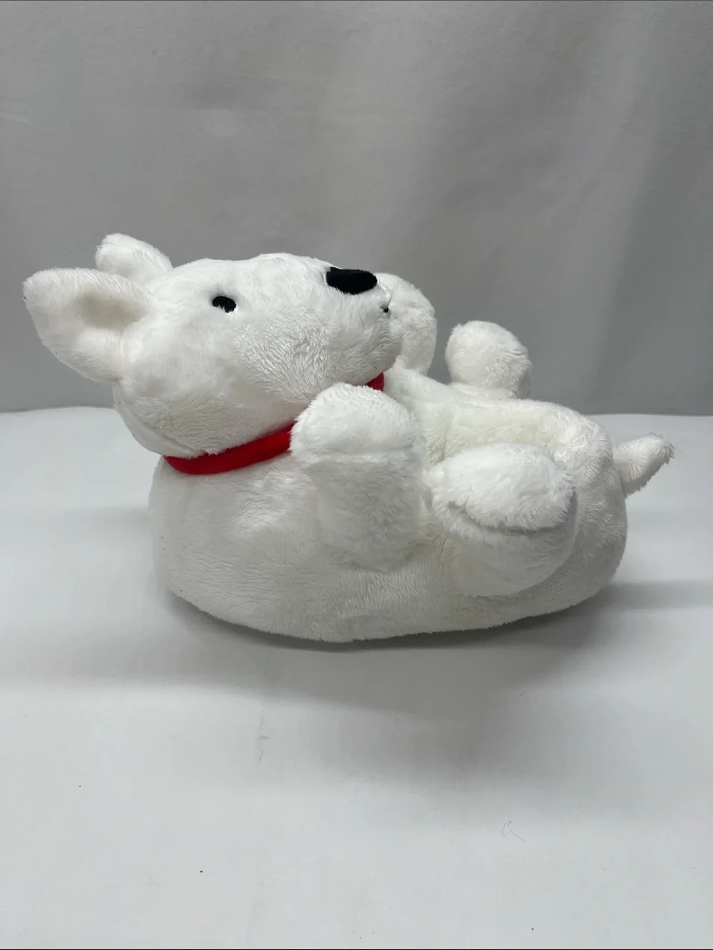 Target Bullseye Dog Plush Slippers